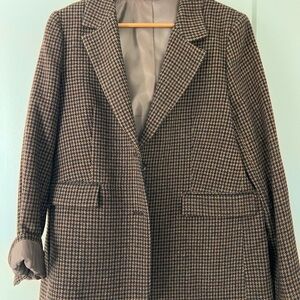 & Other Stories, Paris Atelier Houndstooth Blazer
